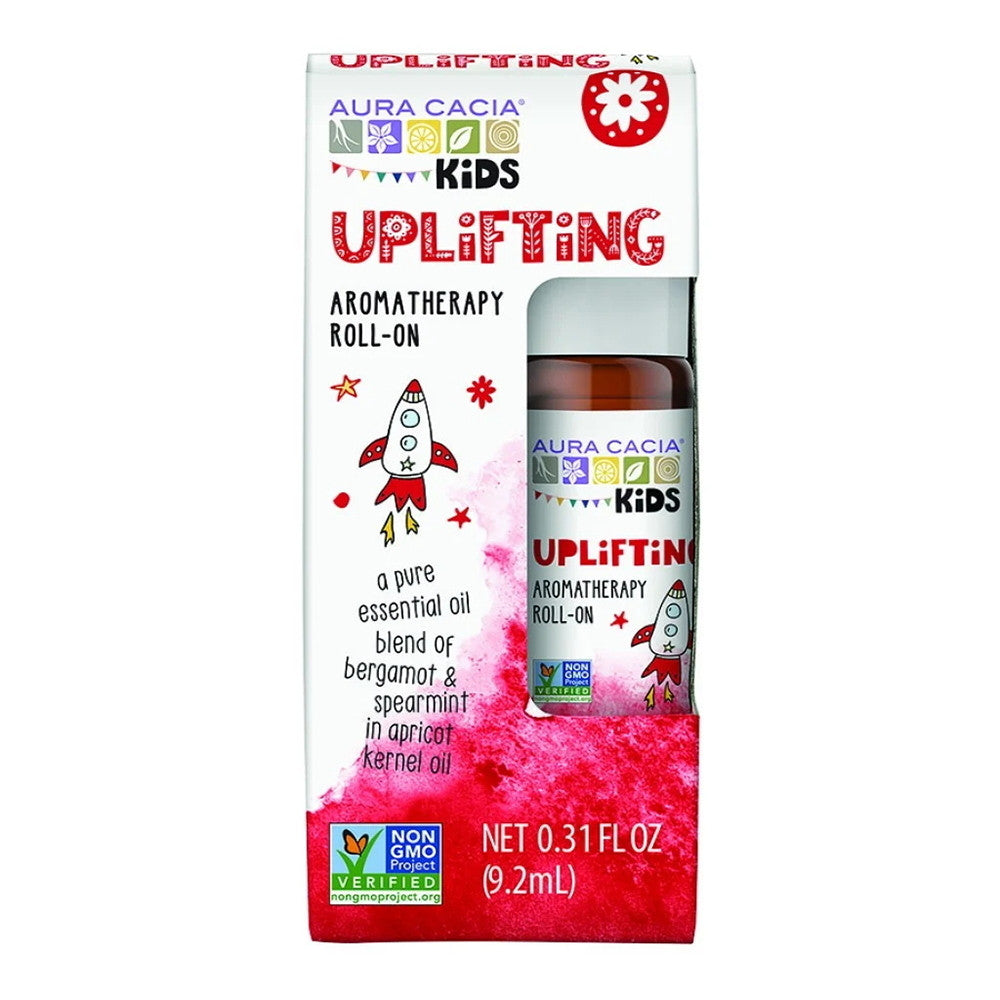 Aura Cacia Kids Uplifting Aromatherapy Roll-On, 0.31 Oz